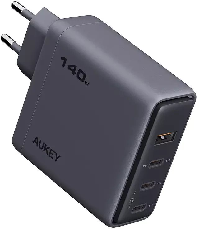 Ładowarka Aukey PA-C6 140W Szara