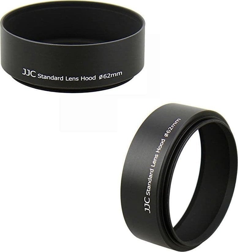 Osłona na obiektyw JJC Osłona przeciwsłoneczna JJC 62 mm metalowa