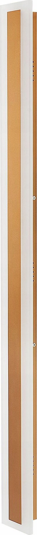 Kinkiet Beliani Lampa ścienna zewnętrzna LED 100 cm złota ROSALIE