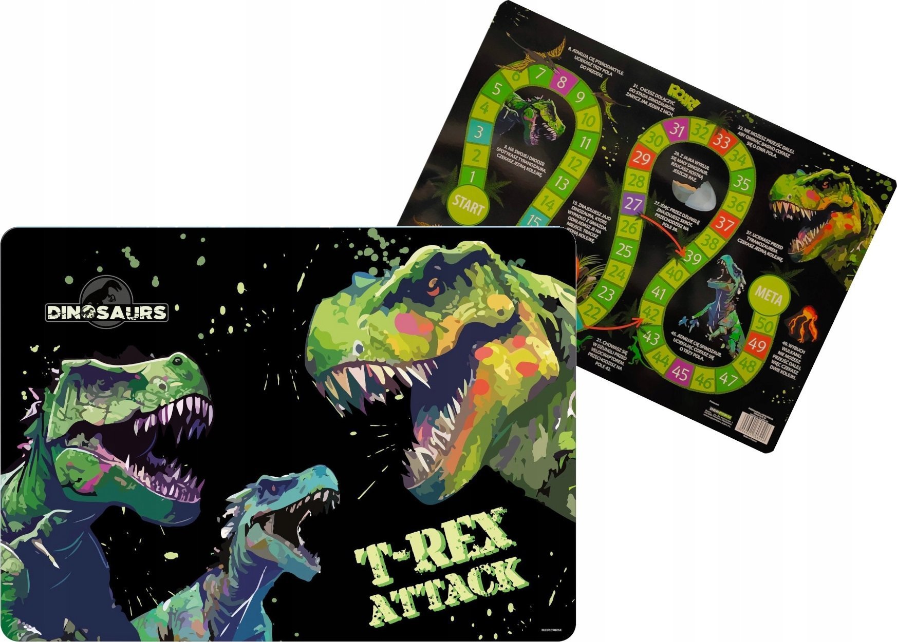 MATA NA STOL PP 290X400 DINOZAUR 20 DERF