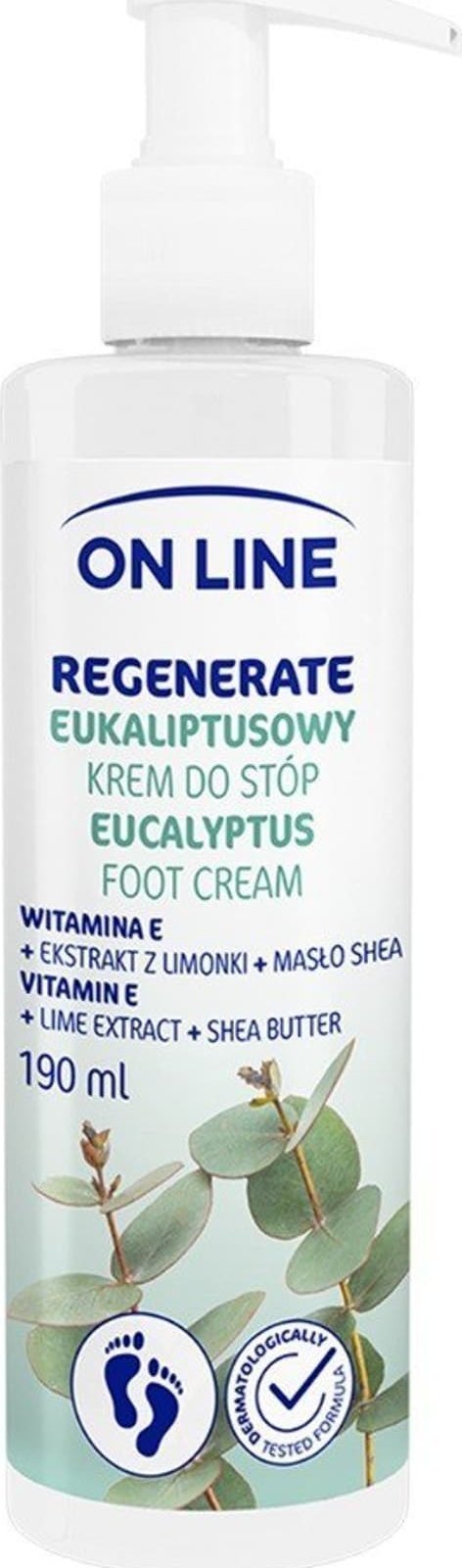 Forte Sweeden On Line Eukaliptusowy Krem do stóp Regenerate 190ml