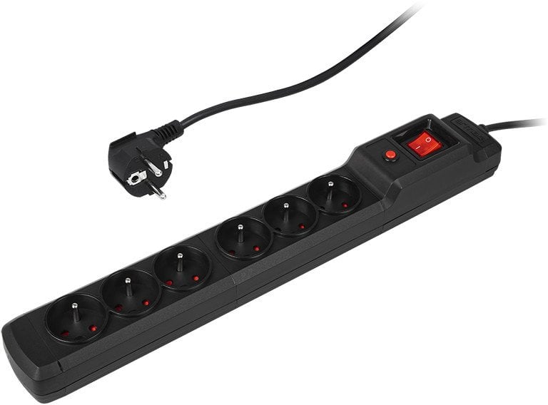 98-402# Filtr sieciowy 5m m6 czarny