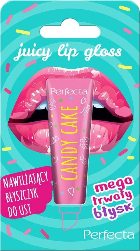 Perfecta Perfecta Juicy Lip Gloss Nawilżający Błyszczyk do ust Candy Cake 10g