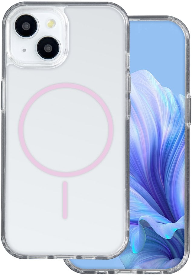 Nakładka Anti Shock Thin Mag do iPhone 15 6,1" różowa