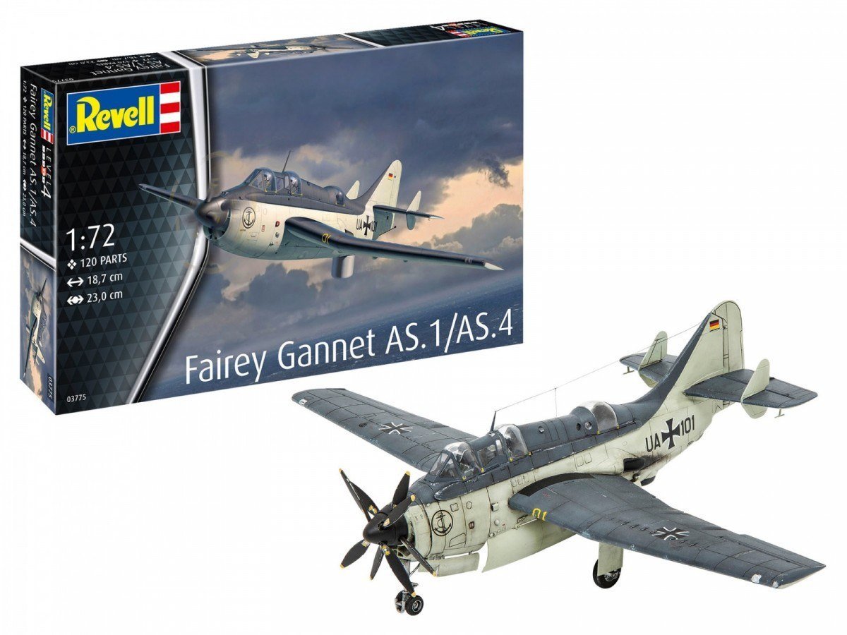 Model plastikowy Samolot Fairey Gannet AS.1/AS.4 1/72