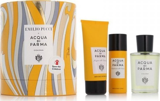 Acqua Di Parma Zestaw Perfum Unisex Acqua Di Parma 3 Części Colonia