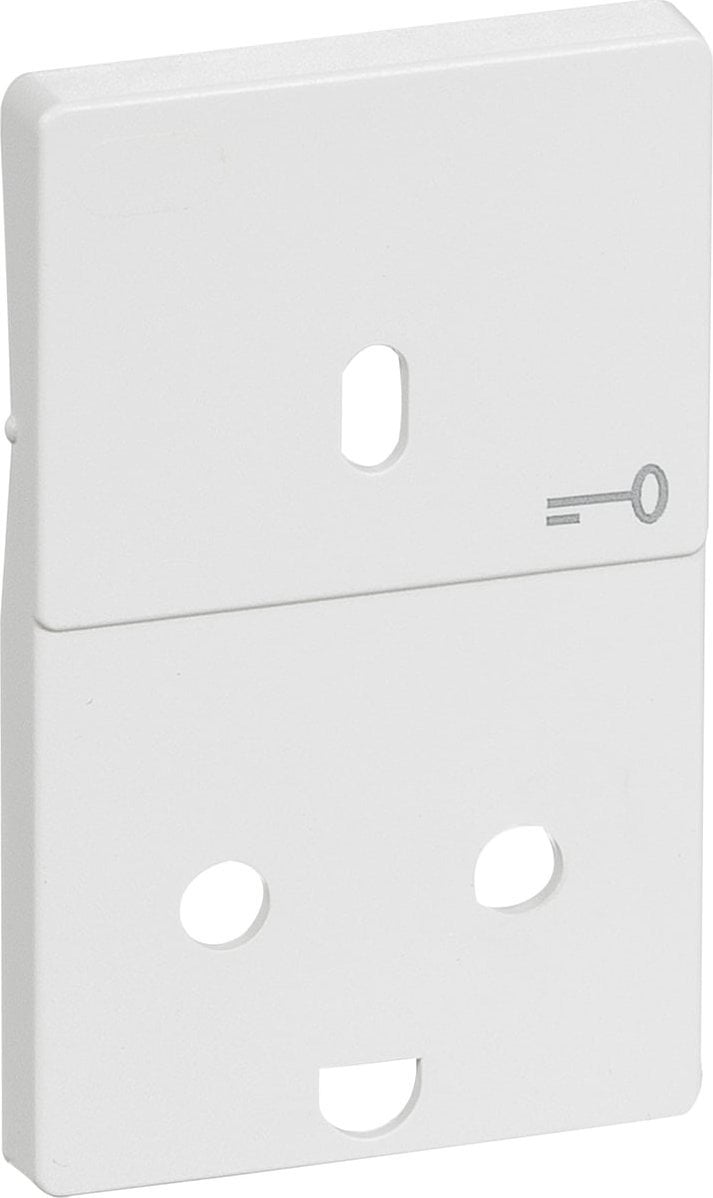Lauritz Knudsen LAURITZ KNUDSEN FUGA® afdækning til nøgle stikkontakt 1,5 modul, hvid.