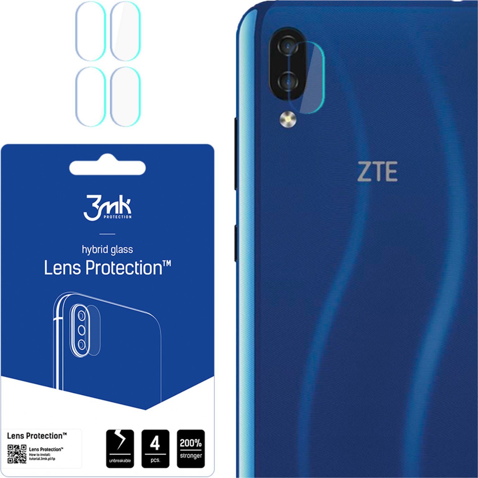 ZTE BLADE A5 2020 - 3MK LENS PROTECTION