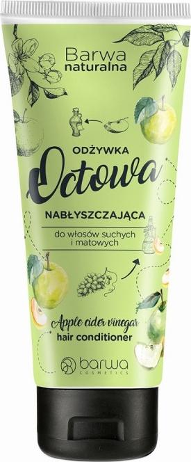 Barwa BARWA_Naturalna octowa odżywka nabłyszczająca do włosów naturalnych i matowych 200ml