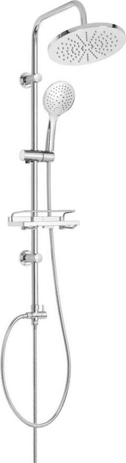 Zestaw prysznicowy Invena Corso z deszczownicą chrom (AU-23-001-C)