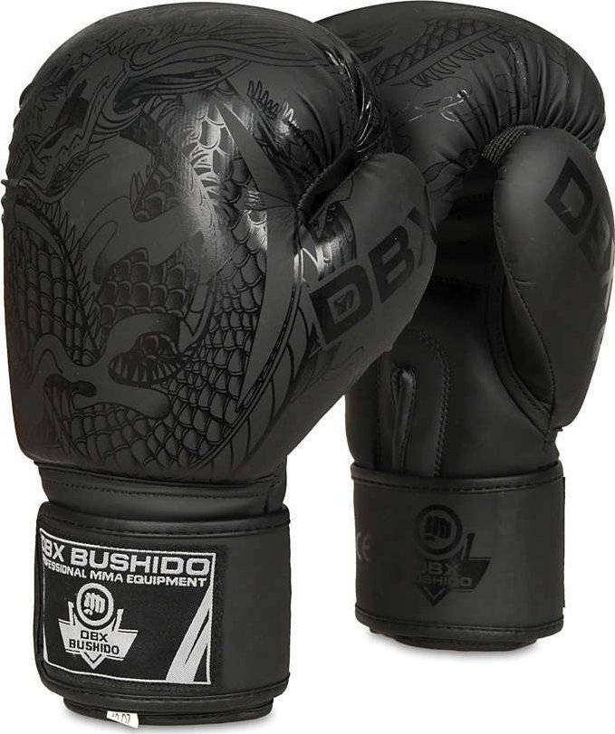 DBX BUSHIDO Rękawice bokserskie sparingowe "Black Dragon" B-2v18 8oz (2661)