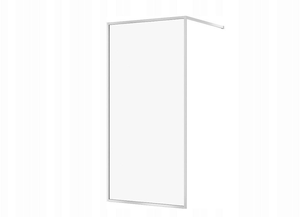 Cersanit (kabiny walk-in) Kabina prysznicowa walk-in LARGA chrom - (100x200) szkło transparentne (S932-136)