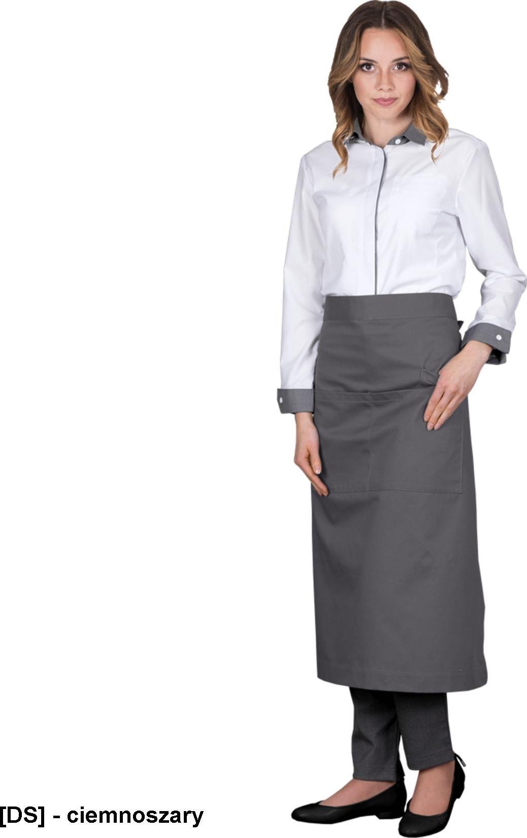 R.E.I.S. GRETTO - zapaska ochronna, posiada trzy kieszenie - ciemnoszary 75x80