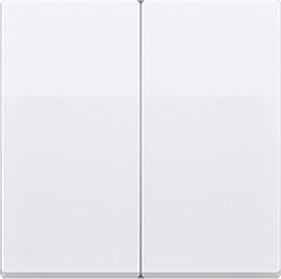 Kontakt-Simon Simon 10 Klawisze do łączników świecznikowych / przycisku podwójnego biały CKW5/11