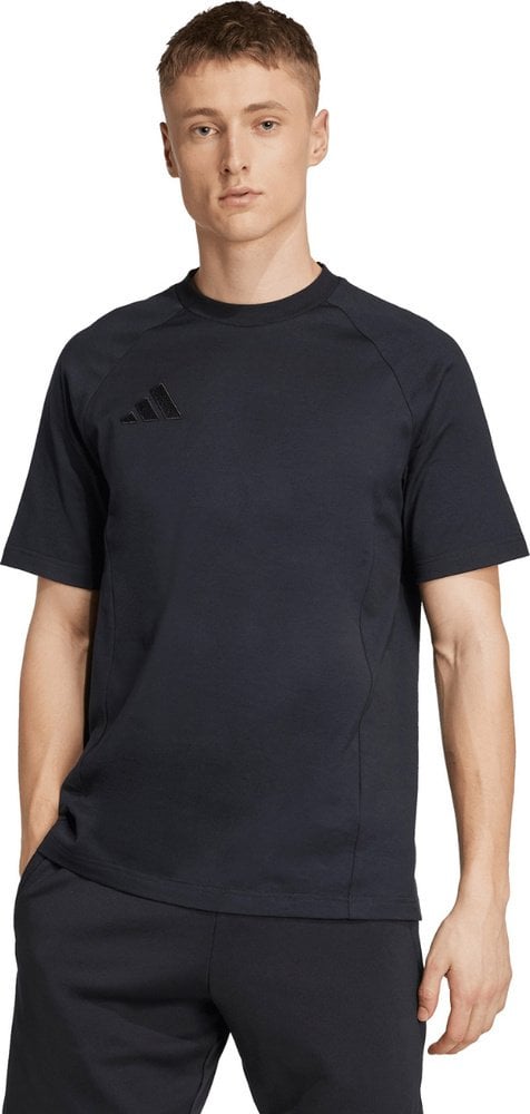 Adidas Koszulka męska Tiro 25 Tee Travel czarna JY5948 S