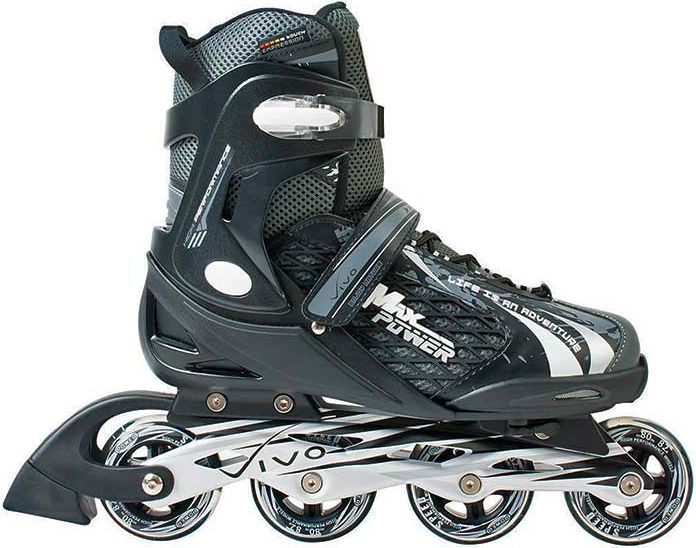 Rolki Vivo Max Power PW-125 V rekreacyjne regulowane czarne r. 32-35