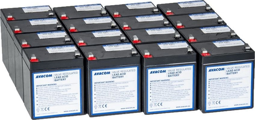 Avacom Avacom zestaw do regeneracji dla renovaci UPS RBC140, AVA-RBC140-KIT, 16 szt baterii