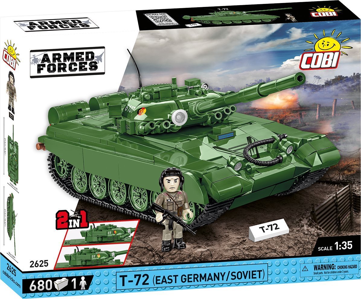 Cobi Klocki Armed Forces T-72 (East Germany/Soviet)