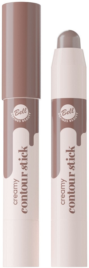 Bell Creamy Contour Stick Bronzer w sztyfcie 01 Cool Mocha 3.4g