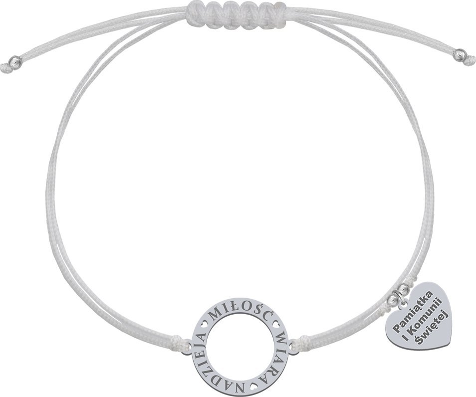 Radziszewska Jewellery Bransoletka Srebrna 3 Cnoty Boskie GRAWER GRATIS