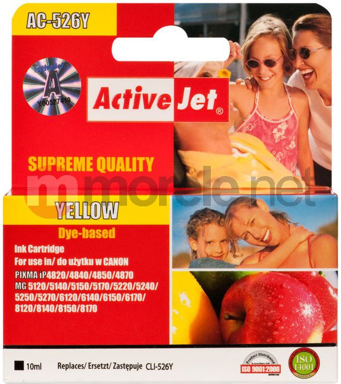 Tusz Activejet tusz ACC-526YN / CLI-526Y (yellow)