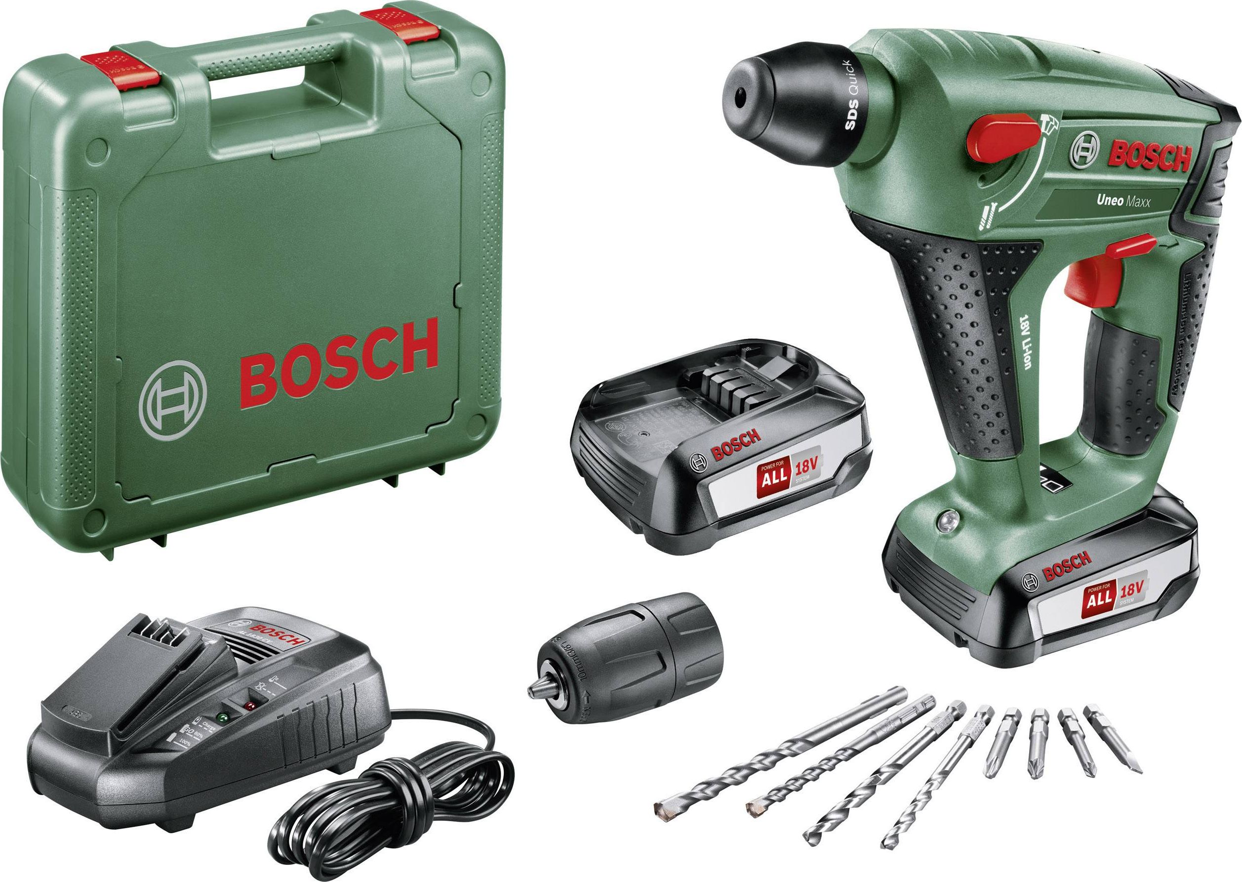 Młotowiertarka Bosch Uneo Maxx 18 V (0603952327)