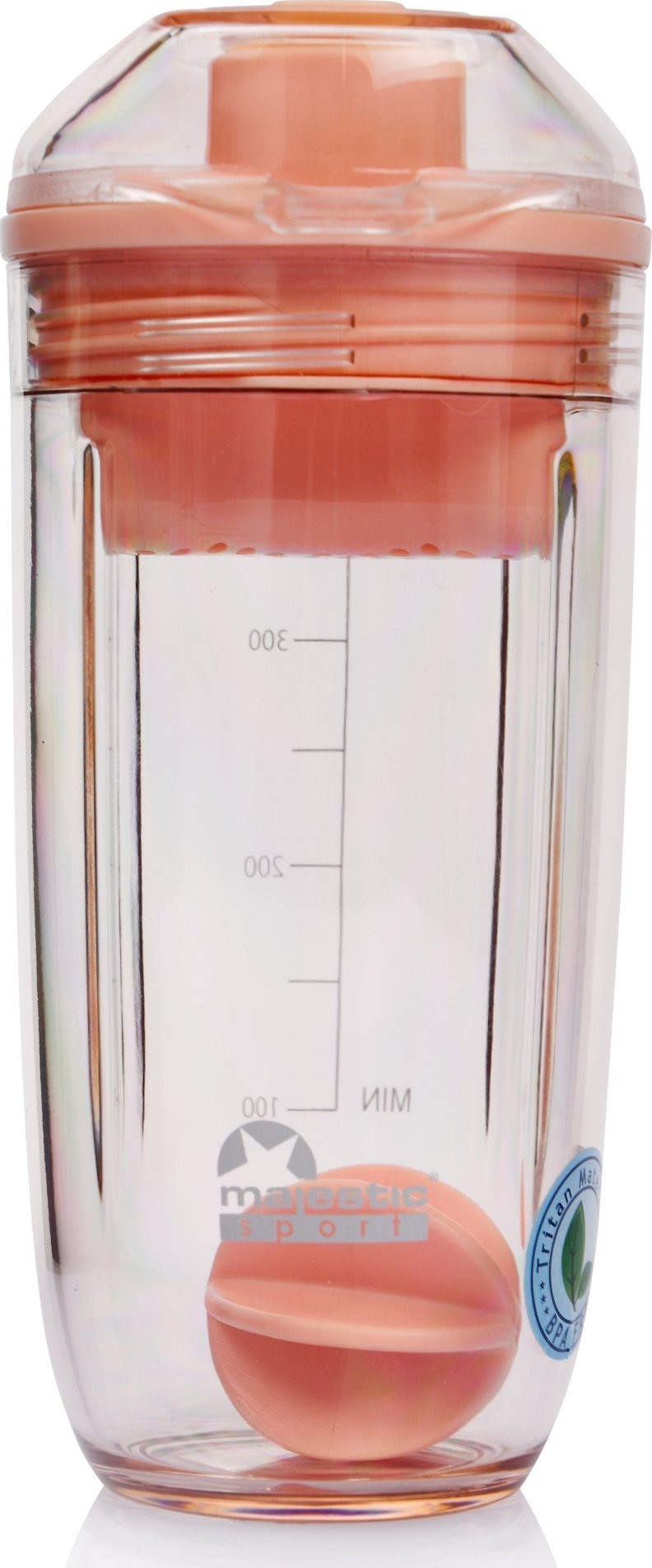 Shaker tritanowy Majestic Sport Shaky 400 ml różowy