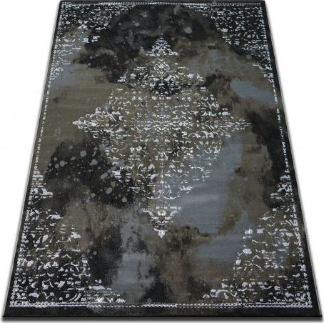 Dywany Łuszczów Dywan VOGUE 478 Black/Brown, 200x290 cm