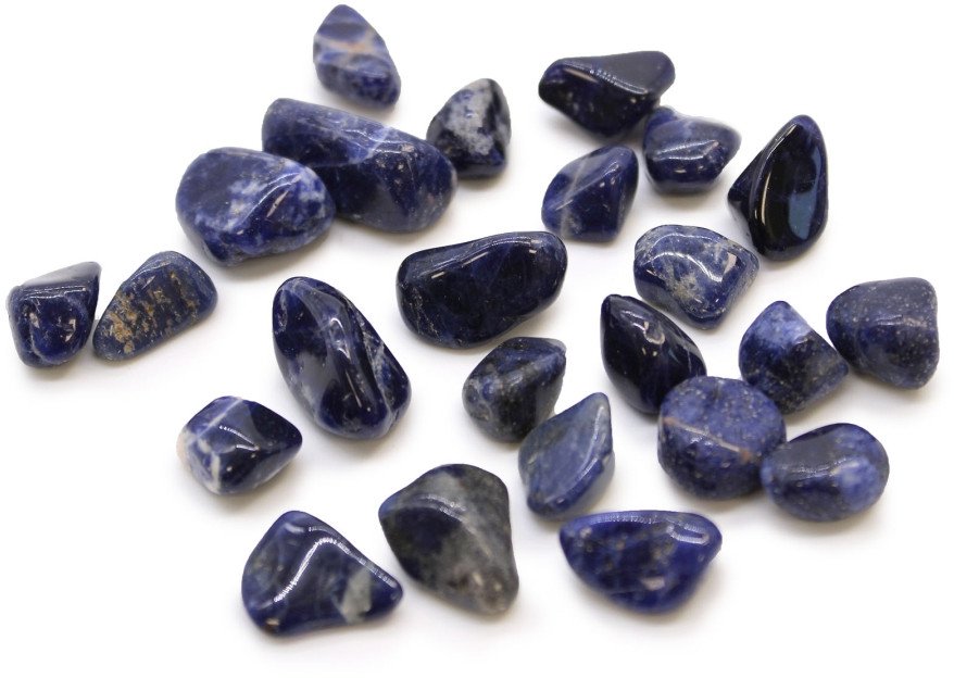 Kamień Afrykański Mały - Sodalit | 24 sztuki