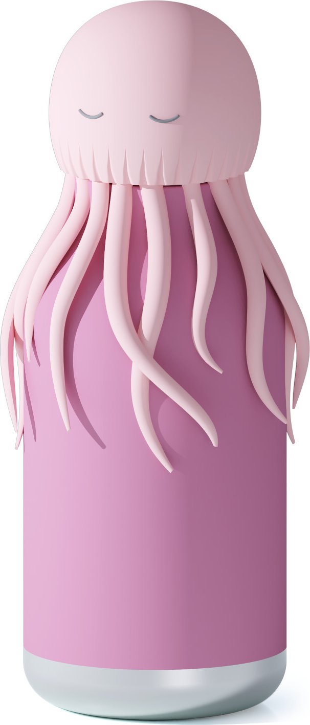 Asobu Asobu - Bestie Meduza - Butelka termiczna ze słomką 460 ml