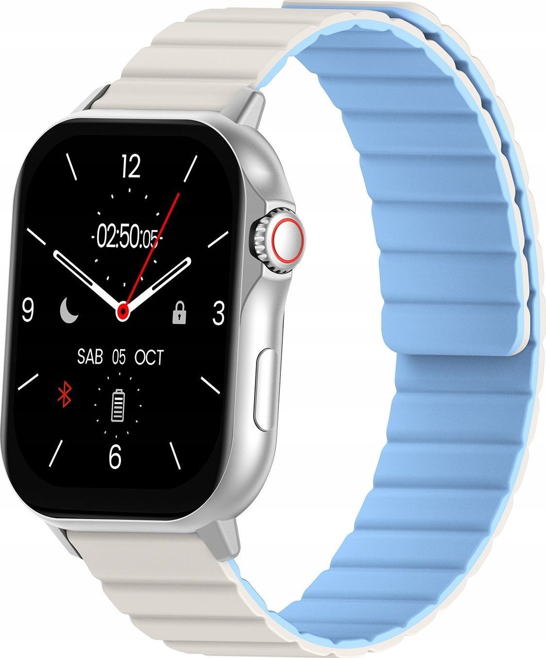 Smartwatch Zegarek Wodoodporny Smart Watch Ip68 Amoled 2,04" Proove Humble / Srebrny