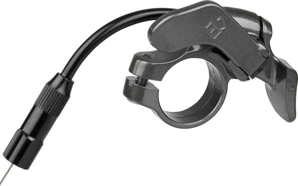 SR Suntour Dźwignia blokady amortyzatora SR suntour, do wszystkich modeli amortyzatorów, grafitowa