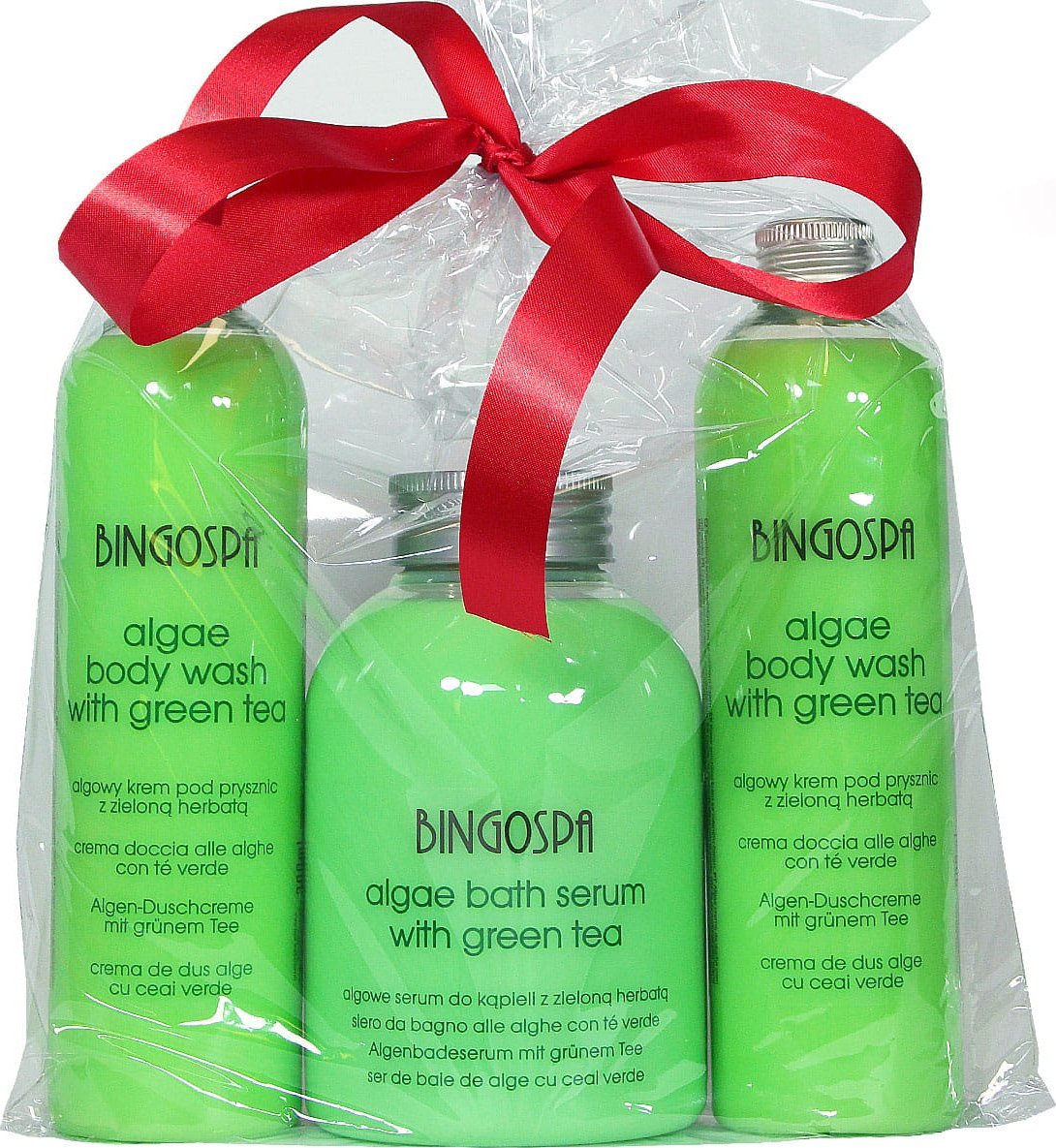 BingoSpa Zestaw Algi z zieloną herbatą