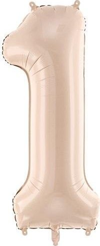 Balon foliowy 1 72cm c. beż