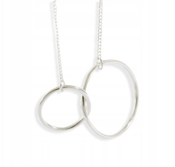 NASZYJNIK CHOKER CELEBRYTKA DŁUGA BOHO SREBRNY 113