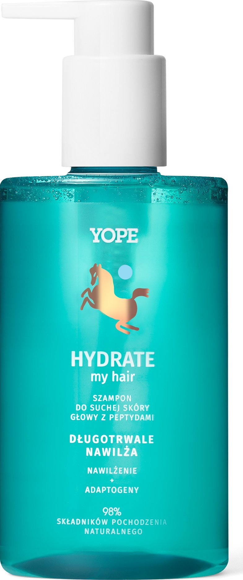 Yope Yope Hydrate My Hair szampon do suchej skóry głowy z peptydami 300ml