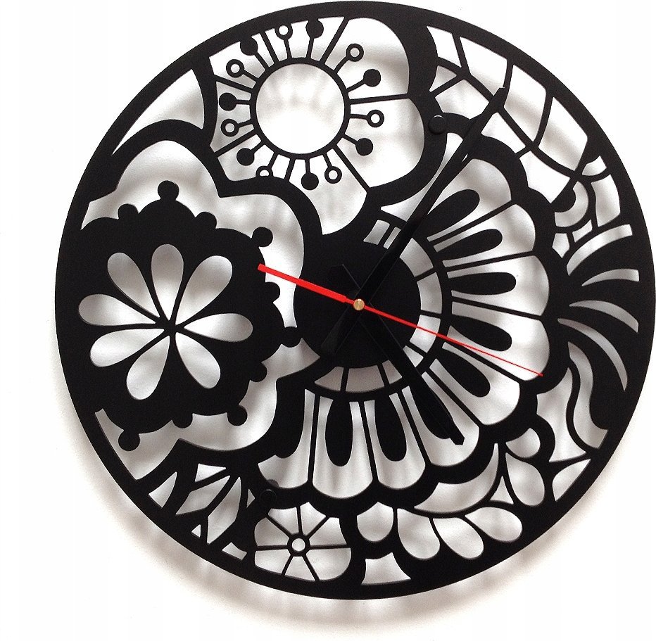 Decolicious Zegar na ścianę FLORO