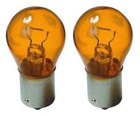 CAR BULB YELLOW 12V 21.5W 2 PCS