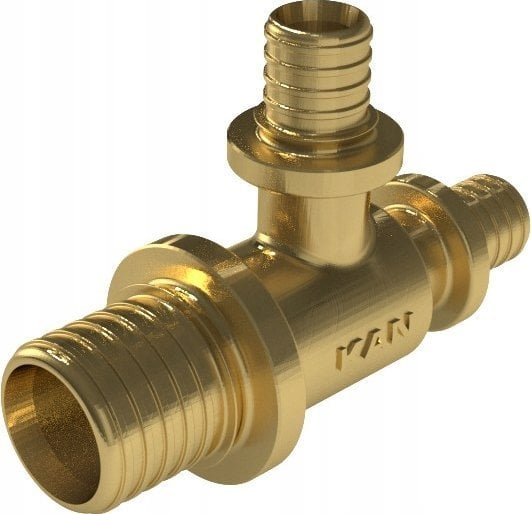 Trójnik redukcyjny mosiężny ultraLINE - 25/16/25KAN-THERM