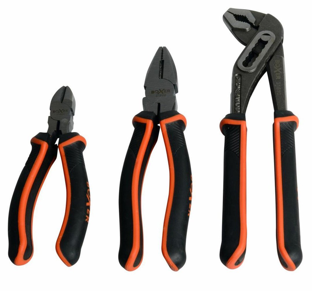 Tangsæt - 3 stk. 250mm. Vandpumpetang 160mm. Sidebidetang 1