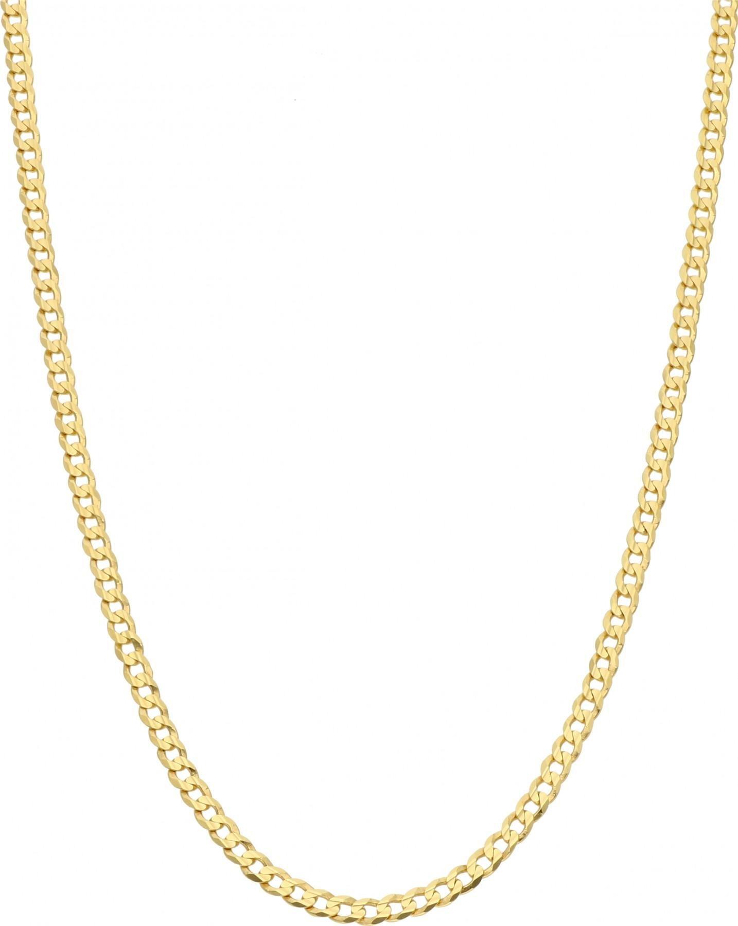 Rosanto Złoty pełny łańcuszek pancerka 50 cm