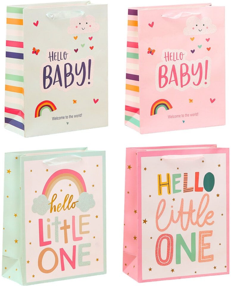 Torba Prezentowa Dla Dziecka Hello Baby Little One 36 x 12 x 10cm