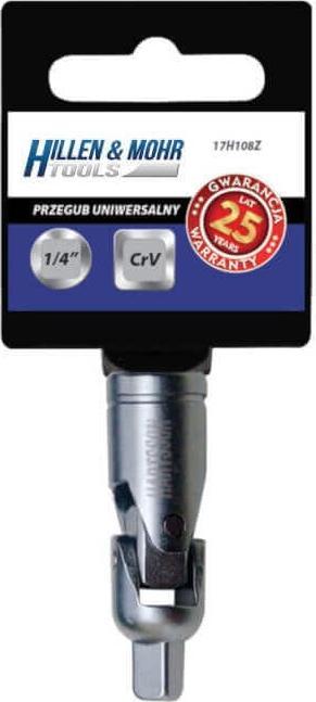 Dedra Przegub uniwersalny CrV 1/4"" przywieszka - 17H108Z