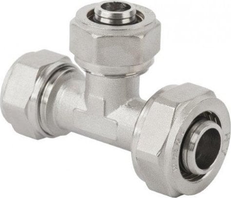 Hydroland PEX.TR.20X16X20 TRÓJNIK RED 20X16X20 PEX SKRĘCANE // PX-R.TR.20X16X20