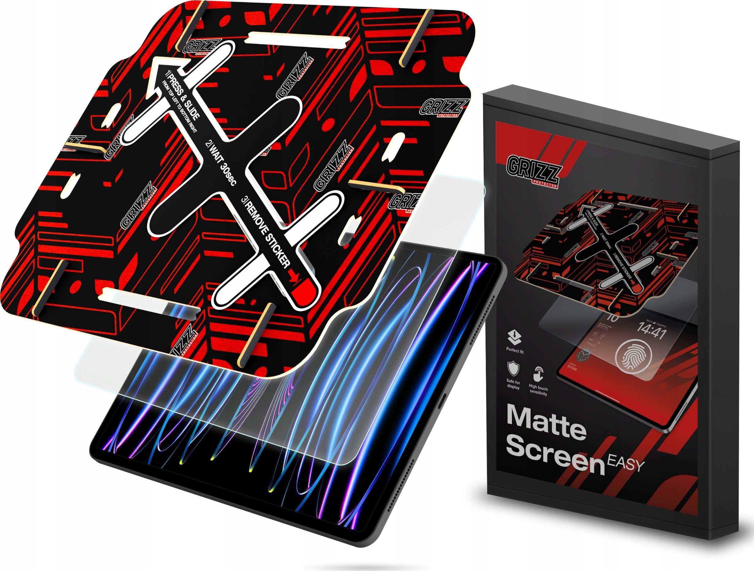 GrizzGlass Folia matowa GrizzGlass MatteScreen Easy do Apple iPad Pro 6th 11"