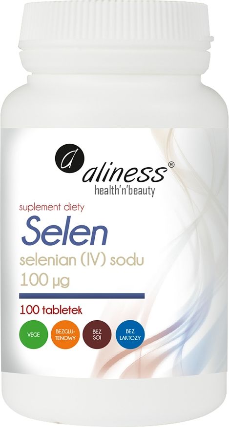 MEDICALINE Aliness, Selen, Selenian IV Sodu 100ug, 100 tabletek