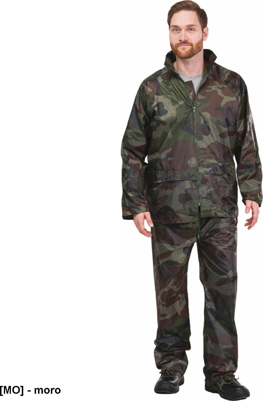 R.E.I.S. KPL - komplet przeciwdeszczowy - moro 2XL