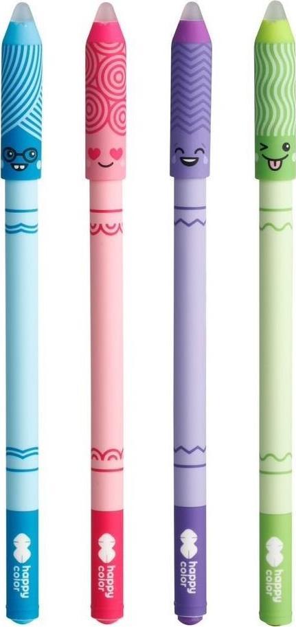 GDD Długopis usuwalny Buźki LOL 0.5mm nieb. (12szt)