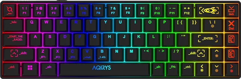 Klawiatura AQIRYS Mira Outemu Red (AQI-GA-KB-6)