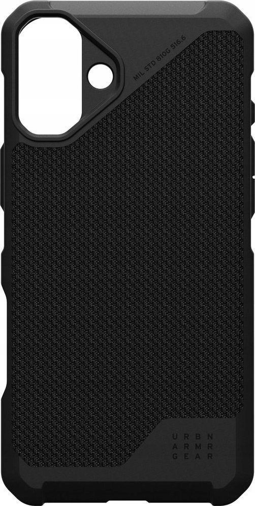 UAG UAG Metropolis LT Magsafe - obudowa ochronna do iPhone 16 Plus kompatybilna z MagSafe (kevlar black)